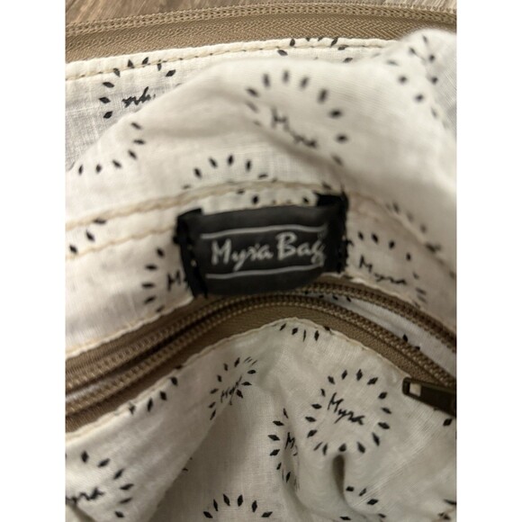 Myra Bag Pivot Print With Adjustable‎ Strap & Zipper Shoulder Bag - Picture 8 of 9